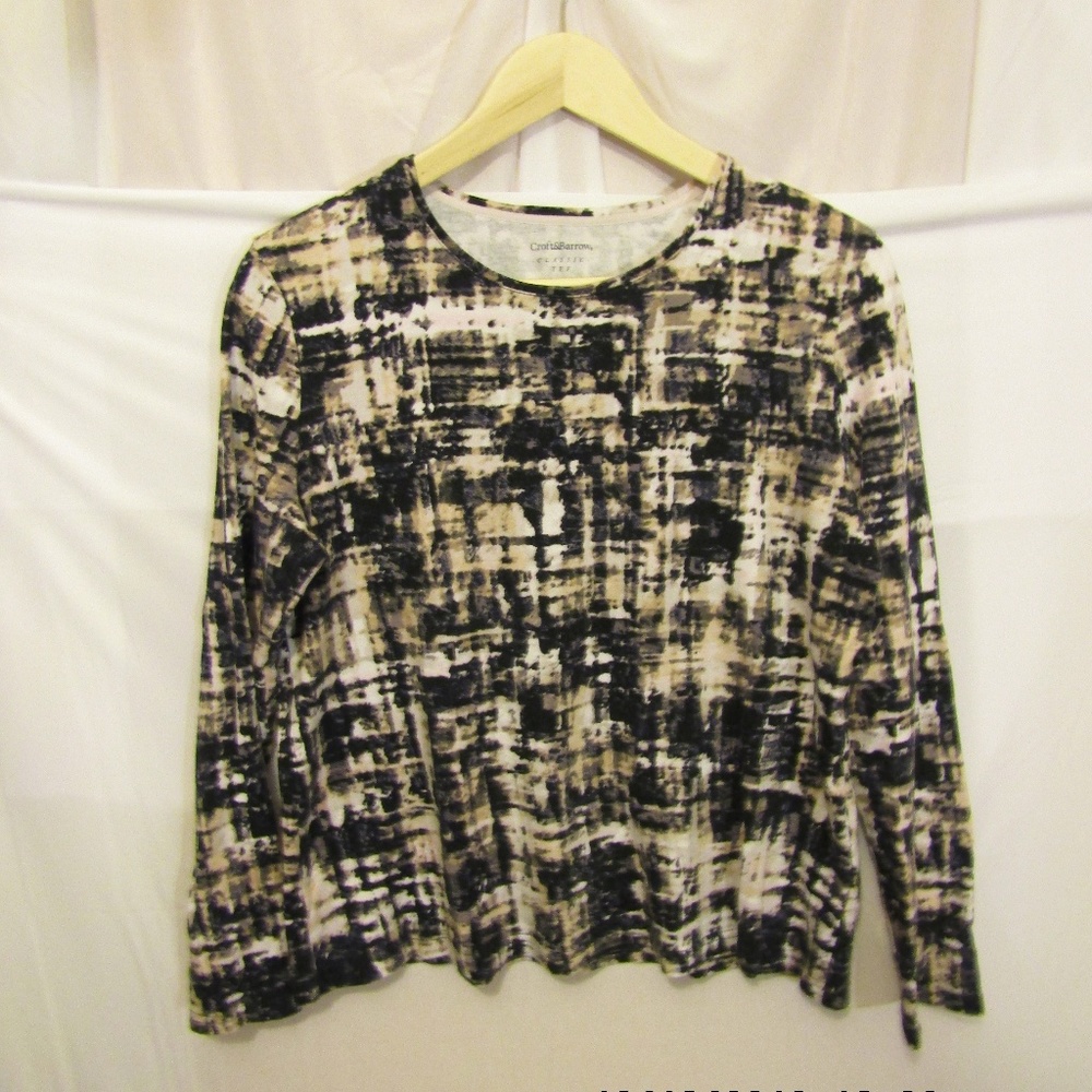 Croft & Barrow Classic Tee for Women, size Large